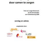 Huisartsenzorgteams bieden adviesrapportage aan