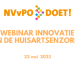 Terugkijken webinar ‘Innovatie in de huisartsenzorg’
