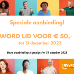 Speciale aanbieding lidmaatschap NVvPO